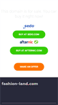 Mobile Screenshot of fashion-land.com